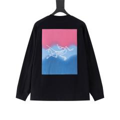 ARC Men Oversized Black Long Sleeve T Shirt