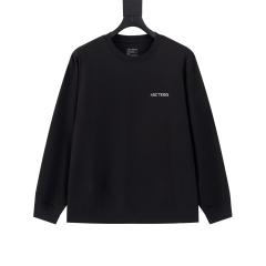 ARC Men Oversized Black Long Sleeve T Shirt