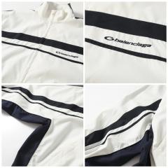 BLCG Stand Collar Striped Zip Windbreaker & Wide Leg Side Stripe Pants Tracksuit Jacket & Pants