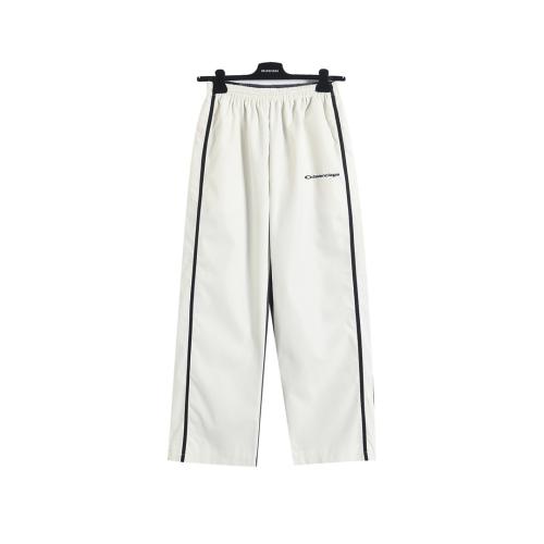 BLCG Stand Collar Striped Zip Windbreaker & Wide Leg Side Stripe Pants Tracksuit Jacket & Pants