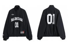 BLCG Stand Collar Zip Up Windbreaker Jacket, Number 01 Varsity Graphic Tracksuit Jacket & Pants