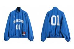 BLCG Stand Collar Zip Up Windbreaker Jacket, Number 01 Varsity Graphic Tracksuit Jacket & Pants