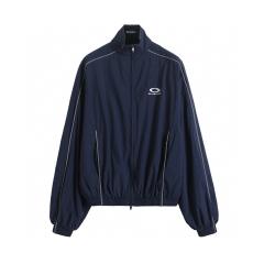 BLCG Navy Reflective Piping Line Lightweight Pants Tracksuit Jacket & Pants