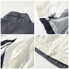 BLCG Stand Collar Striped Zip Windbreaker & Wide Leg Side Stripe Pants Tracksuit Jacket & Pants