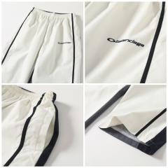 BLCG Stand Collar Striped Zip Windbreaker & Wide Leg Side Stripe Pants Tracksuit Jacket & Pants