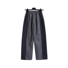 BLCG Stand Collar Striped Zip Windbreaker & Wide Leg Side Stripe Pants Tracksuit Jacket & Pants