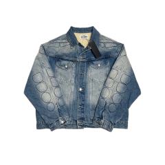 SATOSHI NAKAMOTO Vintage Washed SATOSHI NAKAMOTO Denim Jacket