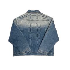 SATOSHI NAKAMOTO Vintage Washed SATOSHI NAKAMOTO Denim Jacket
