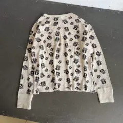 ERD Brian Heart Jacquard Long Sleeve T Shirt