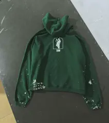 ERD Paint Splatter Letter Boxy Hoodie