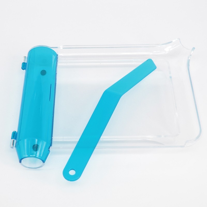 Transparent Counting Tray w/ L Spatula for Pharmacy