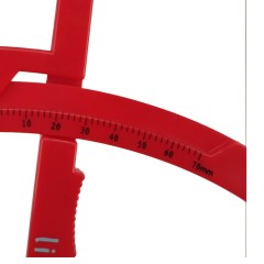 Accu-Measure Body Fat Caliper with Skinfold Test