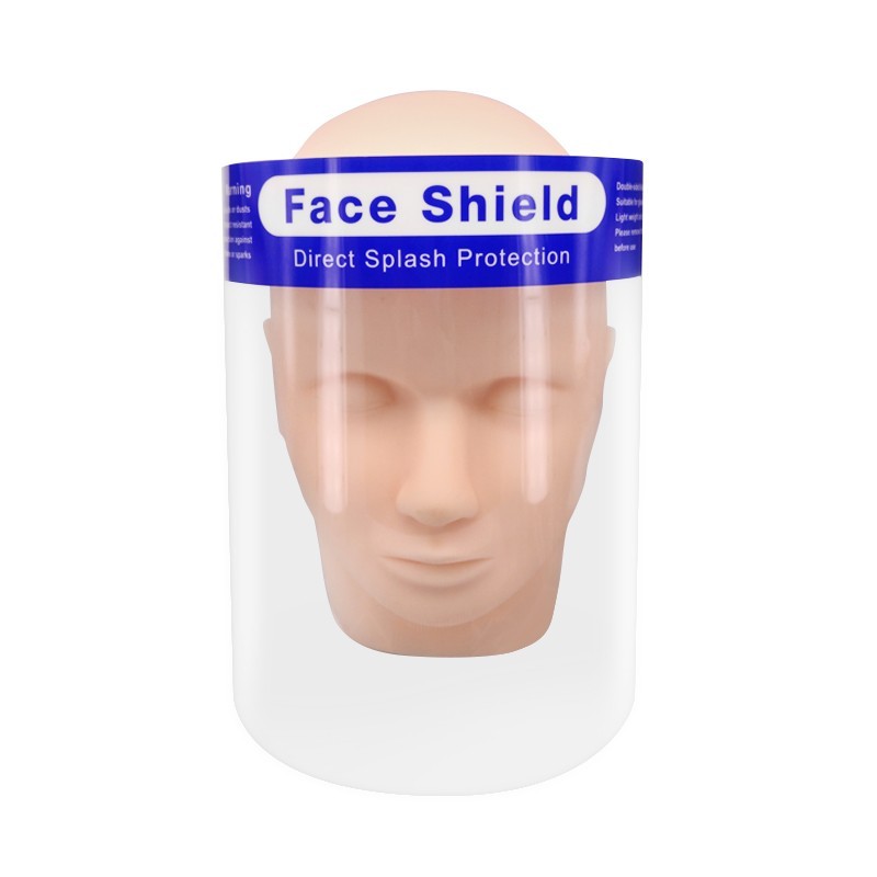 Adult Safety Face Shield, Clear, Adjustable, and Comfortable