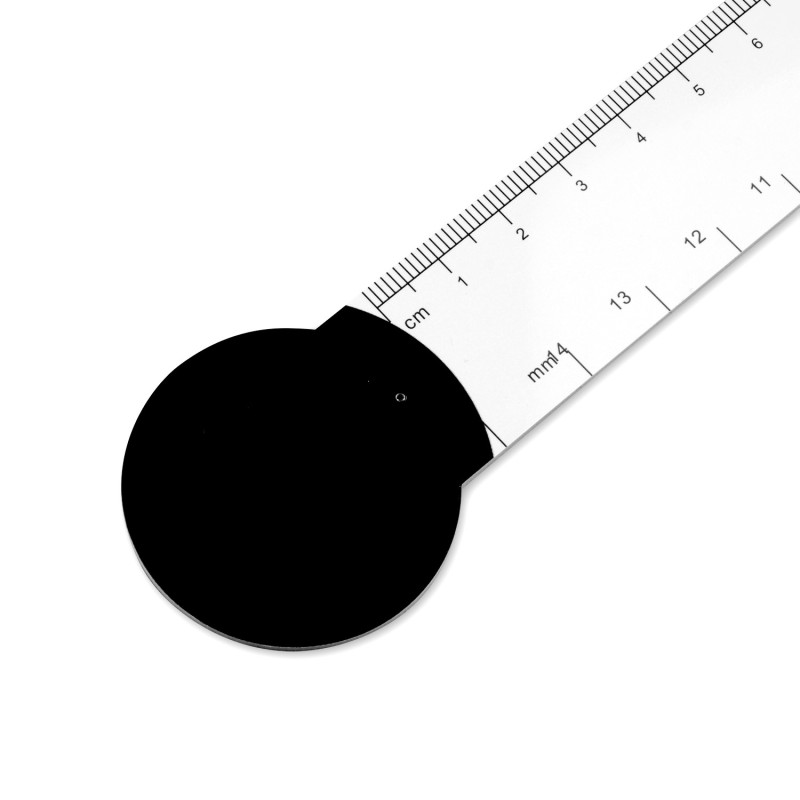 Simple PD Ruler with Circle Eye Occluder