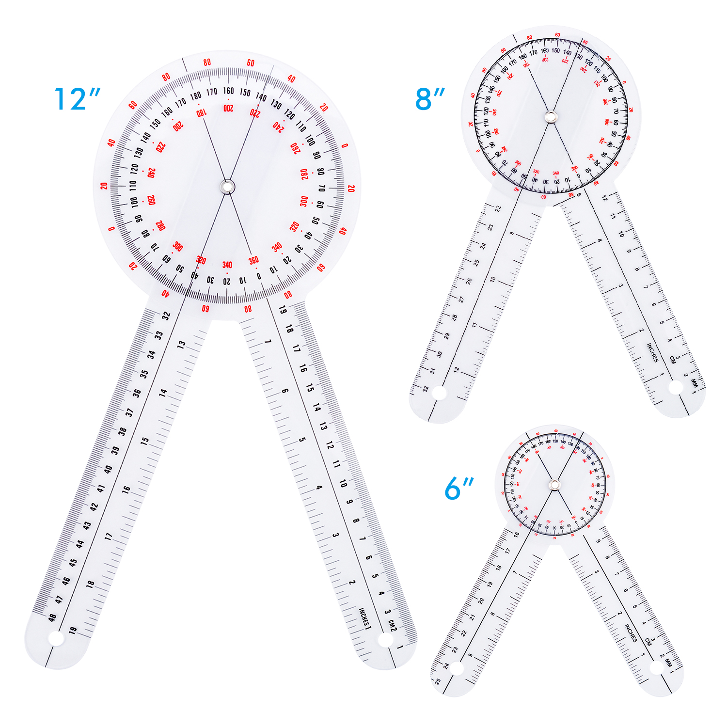 360 Degree Goniometer for Physical Therapy