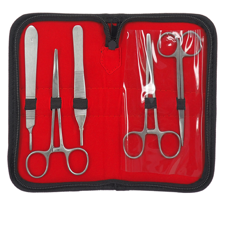 Basic Suture Kit - Silicone Suture Pad & Suture Instruments & Set