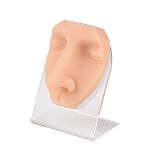 Silicone Nose Piercing &amp; Display Model with Stand
