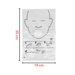 Roll CPR Manikin Face Shield Disposable for Training, 36 PCs/Roll