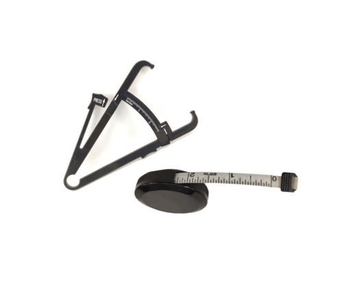 Body Fat Measurement Kit with Caliper and Retractable Tape
