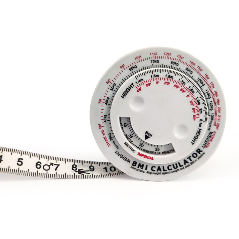 Pocket BMI Tape Measure 150CM | Logo Customizable