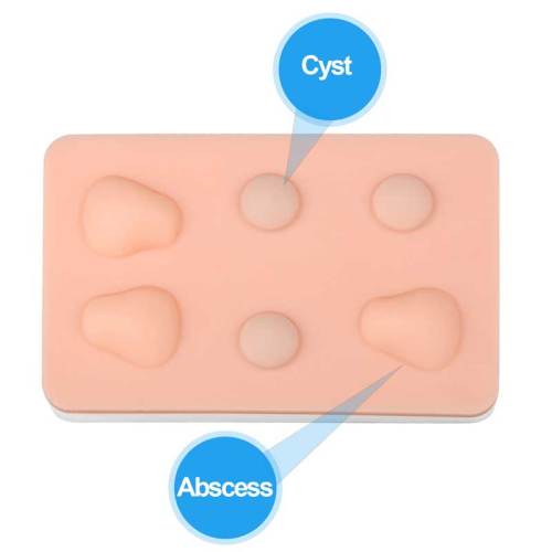 Incision &amp; Drainage(I&amp;D) Abscess and Cyst Simulated Skin Suture Pad