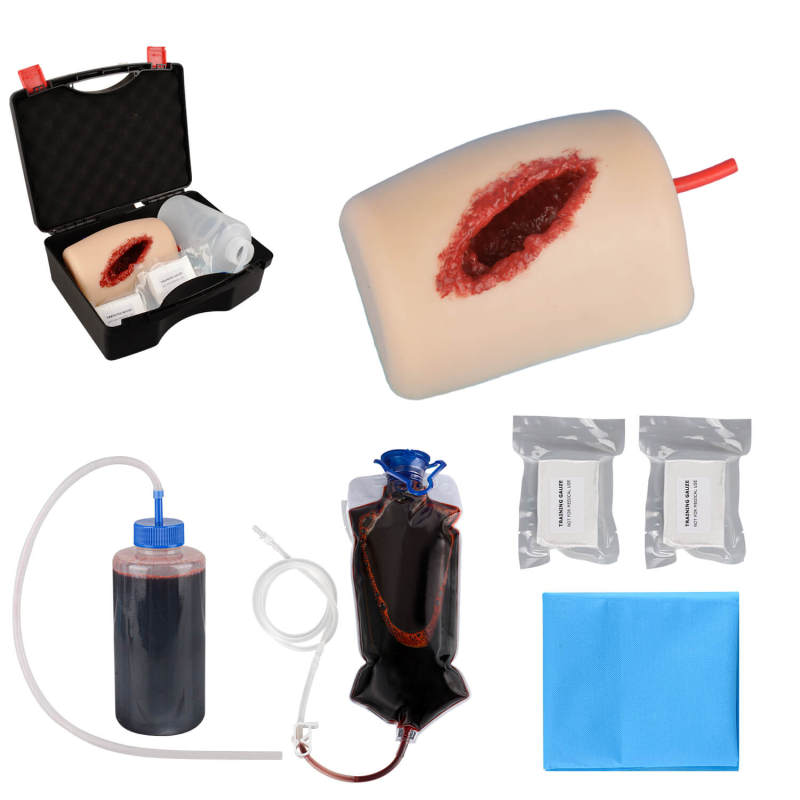 Thigh Laceration Wound Packing Trainer Kit