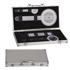 5 Pieces Goniometer Set with Premium Metal Box
