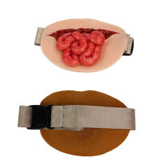 Wearable Abdominal Evisceration with Intestine Simulator