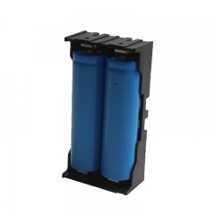 2 cell li-ion 3.7V 18650 Battery Cell Plastic Holder Case Plastic lipo battery holder with PC Pin