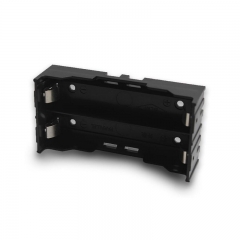 2 cell li-ion 3.7V 18650 Battery Cell Plastic Holder Case Plastic lipo battery holder with PC Pin