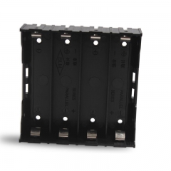 4 cell li-ion 3.7V 18650 Battery Cell Plastic Holder Case Plastic 18650 battery holder with PC Pins