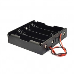 4 Cell 3.7V 18650 Li-ion Battery Holder With Wire Leads