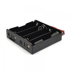 4 Cell 3.7V 18650 Li-ion Battery Holder With Wire Leads