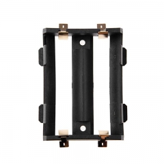 Plastic SMT 2x26650 Battery Holder Box With Bronze Pins