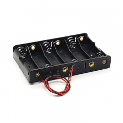 6AA Battery Storage Box Case Holder