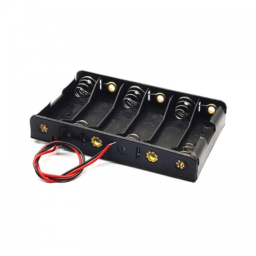 6AA Battery Storage Box Case Holder