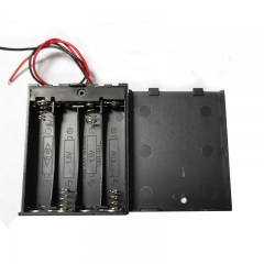 4 x AAA Battery Holder With ON/OFF Switch and Lead Wire