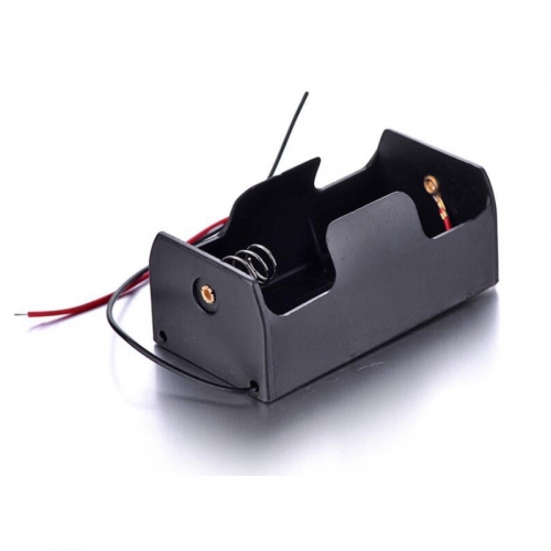 1.5V Plastic Battery Holder D Cell Battery Holder With Wire Leads