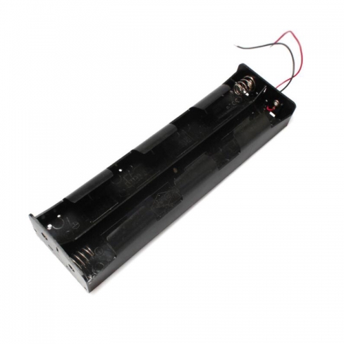 Plastic Long Type Double 12V 8 D Battery Holder