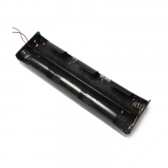 Plastic Long Type Double 12V 8 D Battery Holder