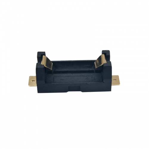 14250 Gold Plated SMT SMD TAB battery holder,1/2 AA battery holder