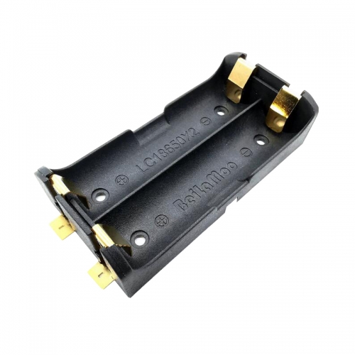 Plastic Extended SMT 2x18650 Battery Holder Case