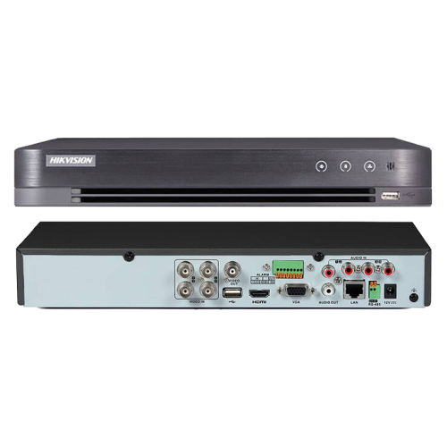 4-ch 5MP 1U H.265 AcuSense DVR | iDS-7204HUHI-M1/S