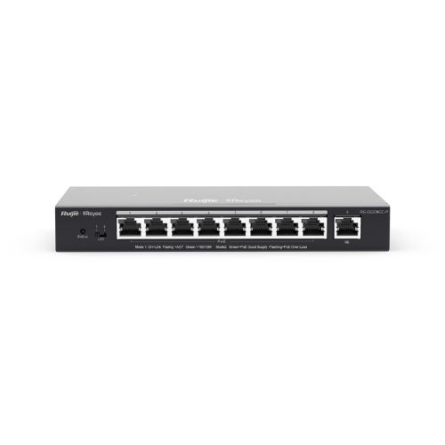 8-Ports Cloud Managed PoE Switch (Ruijie) | RG-ES209GC-P