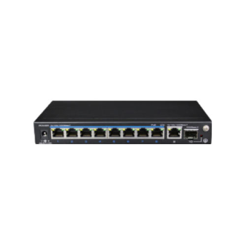 8-Port Gigabit PoE+ 1-Port Gigabit RJ45 1-Port Gigabit SFP unmanaged Ethernet Switch | UTP3-GSW0802-TSP120(V2)