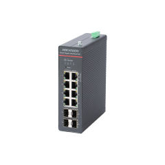 8 Port Gigabit Smart Managed Industrial POE Switch | DS-3T1512HP-SI-8P4F