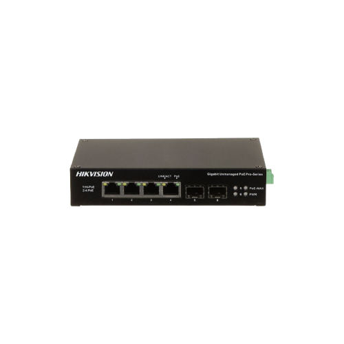 4 Port Gigabit Unmanaged Harsh POE Switch | DS-3T0506HP-E/HS