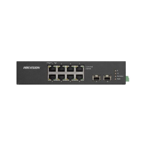 8 Port Gigabit Unmanaged Harsh POE Switch | DS-3T0510HP-E/HS