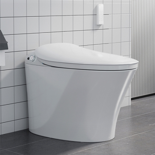 Bodenmontierter Jet-Siphon mit Keramikboden Automatische Spülung Intelligente Intelligente WC-Toilette