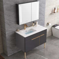 Monarch Modern Hotel Water Proof Wood Bathroom Cabinet